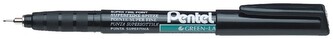 Foliopis wodoodporny 0.4 mm czar. NMF50-A, Pentel
