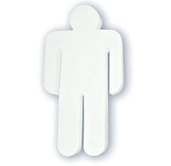 Sylwetka męska 10 x 20 x 3cm. AC223, Decopatch