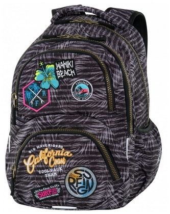 Plecak młodzieżowy Dart Grey (Badges G) CoolPack, Patio
