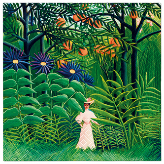 Serwetki 33x33cm Woman in Forest 20szt. SDL141800, Paw