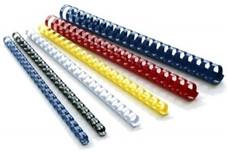 Grzbiety grzebieniowe 14 mm czarny (do 125k) op. 100 szt., Argo