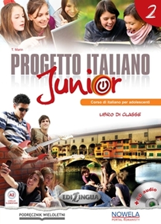 Progetto Italiano Junior 2 +CD audio (podręcznik wieloletni) OOP