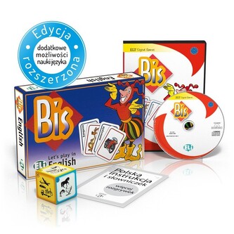 Gra językowa. Angielski. Bis English Game wersja tradycyjna + CD-ROM OOP