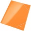Teczka z gumką kartonowa WOW pomarańczowa , Leitz