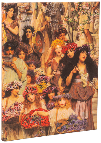 Notes Spring Lawrence Alma-Tadema Ultra gładki, Paperblanks