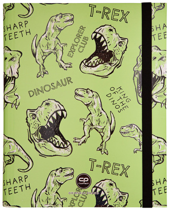 Teczka z gumką A4 szeroka Dino Adventure CoolPack, Patio