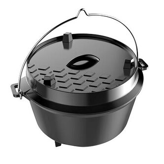 Dutch Oven L Litinový kotlík s víkem, 12 l TEPRO 8233N
