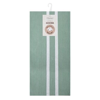 Bavlněná utěrka VAINA zelená 100% bavlna 50x70 cm MyBestHome