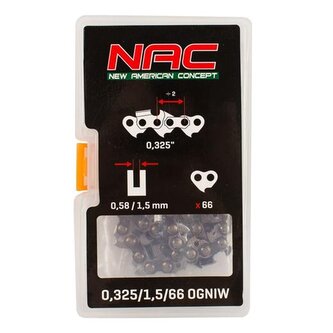 Pilový řetěz NAC 66čl-0,325x1,5 pro NAX300