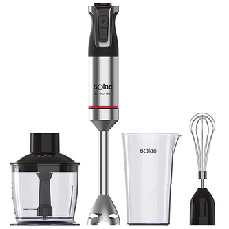 Mixér Solac, BA5618, Pro Chef 1501, tyčový, 4 čepele z nerezové oceli, drtič ledu, turbo funkce, 1500 W