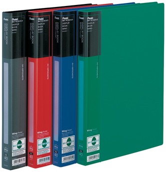 Album ofertowy 40 koszulek A4 ziel. Wing, Pentel