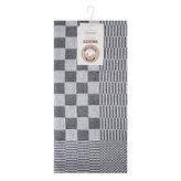 Bavlněná utěrka VIGO tmavě šedá 100% bavlna 50x70 cm MyBestHome 2 kusy v balení