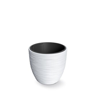 Květináč s vkladem FURU bílý, varianta 47 cm