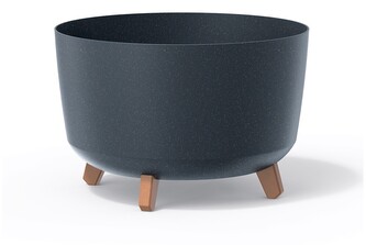 Květináč GLOWE STANDARD ECO na nožičkách antracit, varianta 33,9 cm