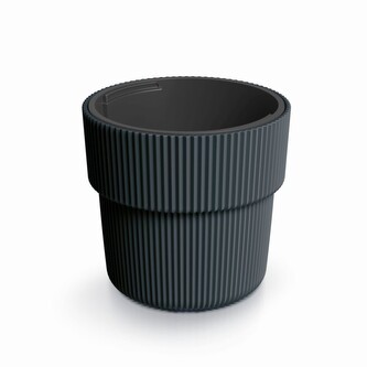Květináč MILLA II antracit, varianta 29,9 cm