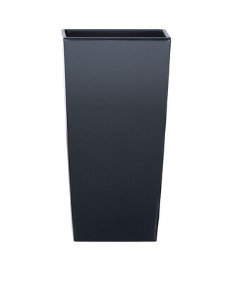 Květináč Urbi Large tmavě šedý, varianta 19,5 cm