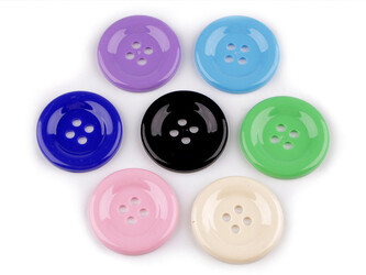 Knoflík velký Ø50 mm - 7 ks - mix č. 9