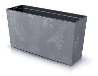 Truhlík s vkladem CORBI II 77 cm tmavě šedý