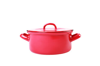 Olymp, Kastrol s poklící 14 cm, 0,8 l BERYL (8) červený