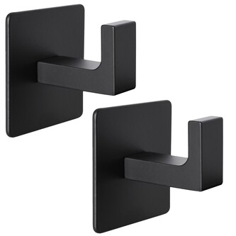 Sada 2 ks háčků na ručníky KSANTI černá