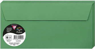 Koperty DL 110x220 zielony POLLEN 5595 20szt.