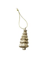 Vánoční závěsný stromeček SANTA LILA TREE 7,5 cm zlatý