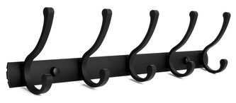 Předsíňový věšák ZAROS černý