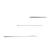 Sada polic TOBI 3P bílá