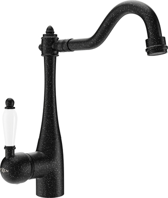 Kuchyňská baterie MEXEN CARLA černý granit