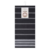 Bavlněná utěrka TARJA tmavě šedá 100% bavlna 50x70 cm MyBestHome 2 kusy v balení