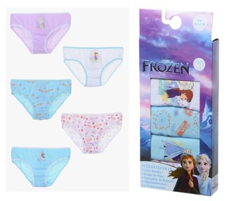 SADA 5 KS KALHOTKY FROZEN - velikost 5-6