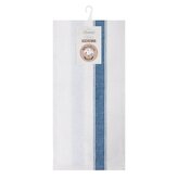 Bavlněná utěrka SANNY bílá/modrá 100% bavlna 50x70 cm MyBestHome 2 kusy v balení