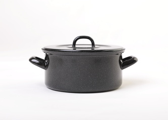 Olymp, Kastrol s poklicí 16 cm, 1,4 l BERYL (8) černý