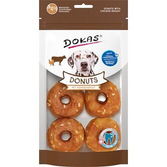 Dokas Donuty s kuřecím masem 160 g