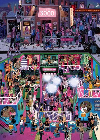 HEYE Puzzle Disco 3000, 1000 dílků