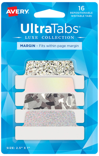 Zakładki ind. samoprzylepne 65x25mm, holo 6, 4kol., Avery