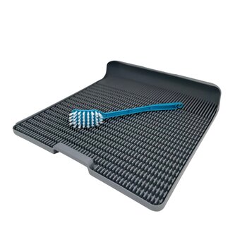 Integrovaná toaleta pro domácí mazlíčky S-42x45cm Šedá