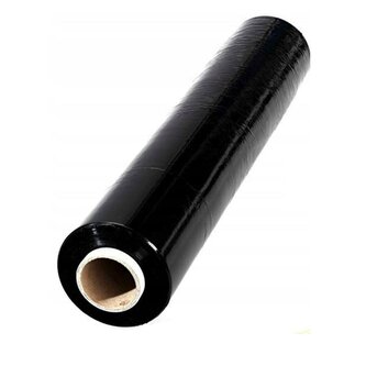 Ruční strečová folie 500mm x 150m, (23mic), Černá