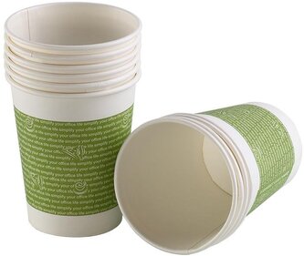 Papírový kelímek 250ml, 100ks, 9oz, L302