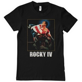 Tričko Rocky IV - Washed Cover, M