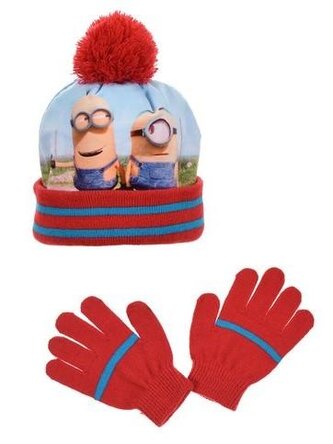 ČEPICE A RUKAVICE MIMONI - velikost 52