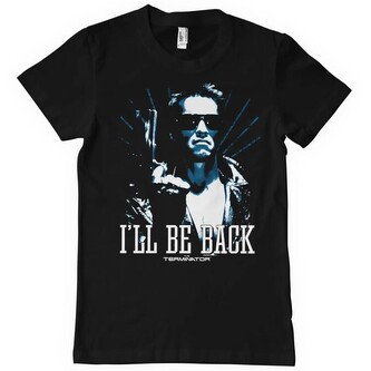 Tričko Terminator - I'll Be Back, 4XL