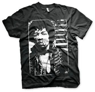 Tričko Jimi Hendrix - Distressed, S