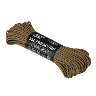 Para lano Atwoood Rope MFG 550 Paracord 30 m - coyote