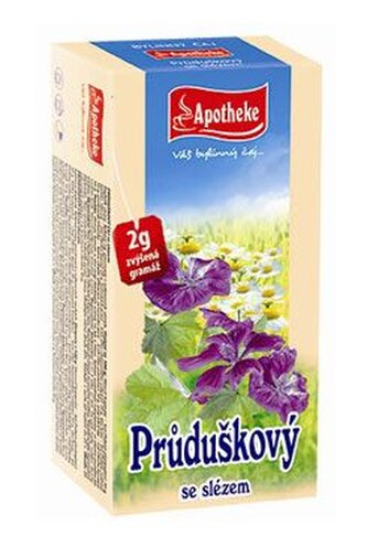 Čaj Apotheke Průduškový se slézem 20sacc