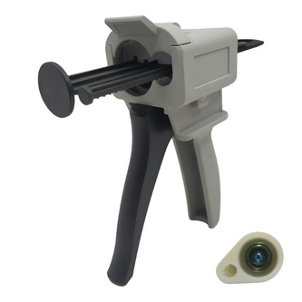 Vytlačovací pistole 2K 10:1 50ml (pro kartuše s kulatým dnem)