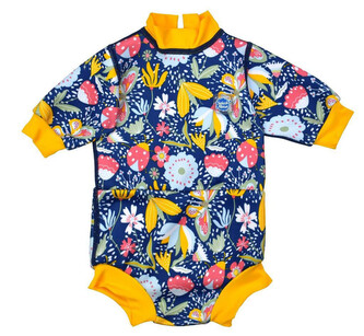 Splash About Baby neoprén - body - Garden Delight Vel. L (6-14 měs.)