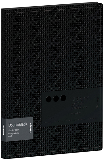 Album ofertowy 60 koszulek Double Black z wewnętrzną kieszonką, Berlingo