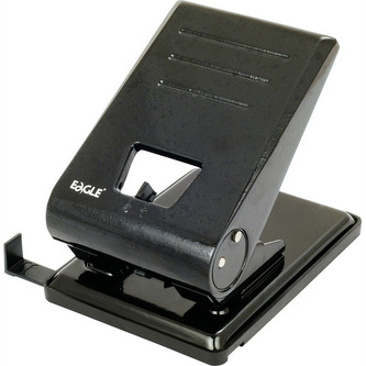 Dziurkacz 837XL czarny 60 kart., Eagle