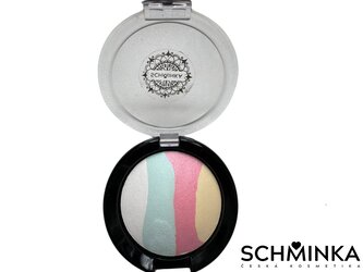 Minerální Lehce Tónující Rozjasňující Pudr "Lumini" - Duha